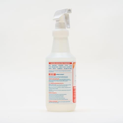 Wondercide - Indoor Pest Control Spray for Home and Kitchen - Ant, Roach, Spider, Fly, Flea, Bug Killer and Insect Repellent - with Natural Essential Oils - Pet and Family Safe — Peppermint 16 oz