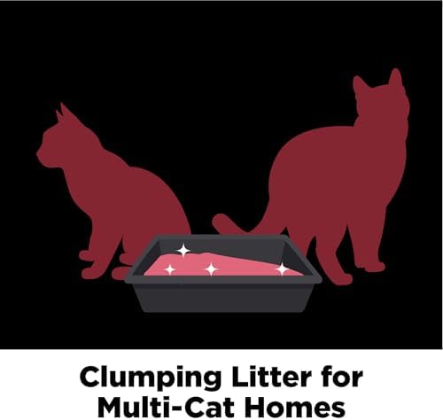 ARM & HAMMER Clump & Seal Platinum, Complete Odor Sealing Clumping Cat Litter, Multi-Cat, 14-Day Odor Control, Online Exclusive Formula, 37 Lbs