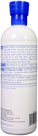 API STRESS COAT Aquarium Water Conditioner 16-Ounce Bottle