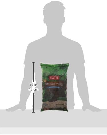 Kaytee Backyard Wildlife Food Blend for Wild Squirrels, Chipmunks, Rabbits and Other Backyard Wildlife, 5 Pound (Pack of 2)