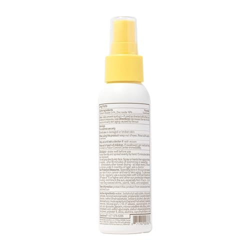 Baby Bum SPF 50 Sunscreen Spray | Mineral UVA/UVB Face and Body Protection for Sensitive Skin | Fragrance Free | Travel Size | 3 FL OZ