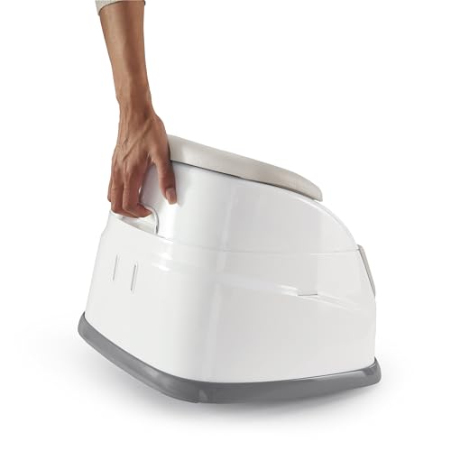 Ingenuity Baby Base 2-in-1 Booster Feeding and Floor Seat with Self-Storing Tray - Cashmere