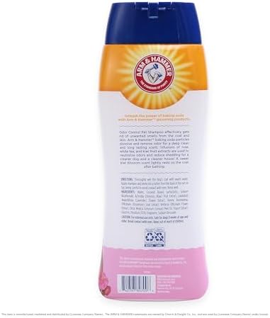 Arm & Hammer for Pets Super Deodorizing Shampoo for Dogs | Best Odor Eliminating Dog Shampoo | Great for All Dogs & Puppies, Fresh Kiwi Blossom Scent, 20 oz, 6-Pack