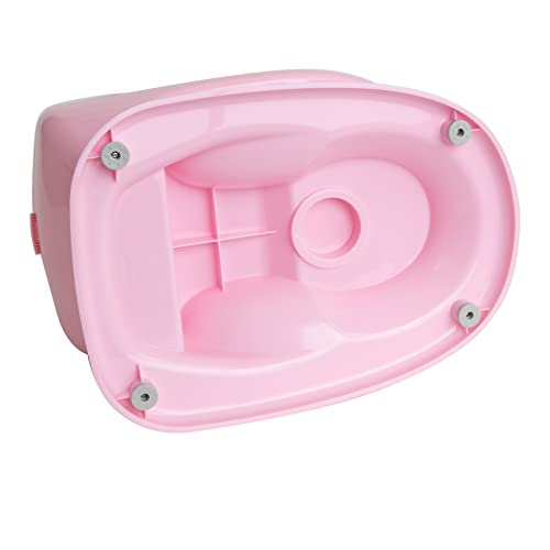 Nuby My Real Potty Training Toilet with Life-Like Flush Button and Sound - 18+ Months - Pink