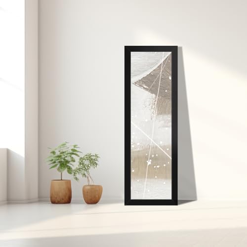 LaVie Home 8x24 Picture Frame for Wall Display, 8x24 Black Picture Frame with HD Plexiglas, 8 x 24 Poster Frame 1 Pack, Display Frame for Vertical or Horizontal, Classic Collection
