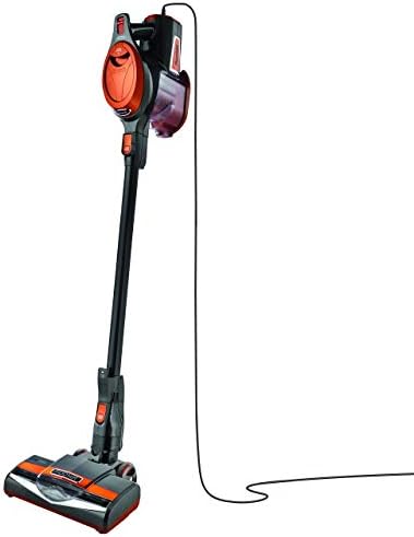 Shark Rocket HV302 Ultra-Light Corded Bagless Vacuum for Carpet and Hard Floor Cleaning with Swivel Steering, Orange (Renewed)