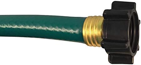 Flexon 1/2-Inch by 50-Foot Reinforced Garden Hose FR1250,Green
