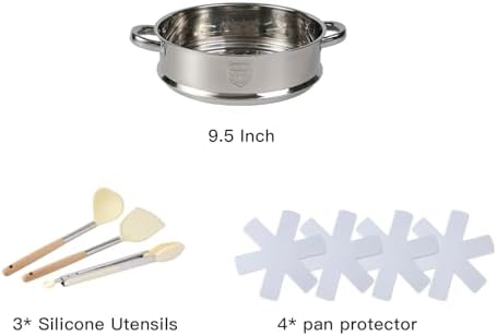 16PCS Pots and Pans Set Non Stick Cookware Set Nonstick with Cooking Set