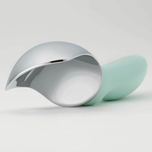 Spring Chef Heavy Duty Ice Cream Scoop with Comfortable Handle, Professional Metal Ice Cream Scooper for Gelato, Sorbet, Cookie Dough, Frozen Yogurt - Dishwasher Safe Kitchen Tool - Mint