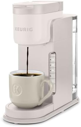 Keurig K-Express Coffee Maker, Single Serve K-Cup Pod Coffee Brewer, Warm Stone