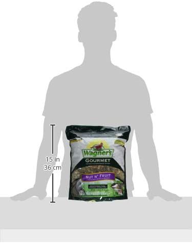 Wagner's 82072 Gourmet Nut & Fruit Wild Bird Food, 5 Pound (Pack of 1)