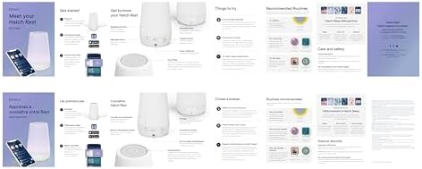Hatch Rest Baby Sound Machine, Night Light | 2nd Gen | Registry Essential, Sleep Trainer, Routine Builder, Time-to-Rise Alarm Clock, White Noise Soother, Nursery Stories, Toddler Kids Bedroom (Wi-Fi)