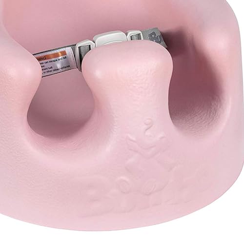 Bumbo Baby Infant Soft Foam Comfortable Support Wide Floor Seat with 3 Point Adjustable Harness for Ages 3 to 12 Months, Cradle Pink
