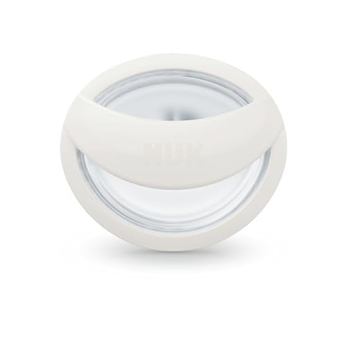 NUK Perfect Match Silicone Pacifier, 4 Pack, for Ages 0-6m, Green & White