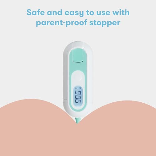 Frida Baby 3-in-1 Rectal, Underarm & Oral Thermometer for Kids, Digital Baby Thermometer for Infants, Toddlers, & Kids