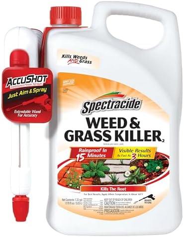 Weed & Grass Killer, AccuShot Spray, 1.33-Gallons