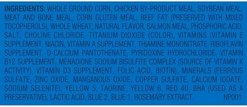 9Lives Daily Essentials Dry Cat Food With Chicken, Beef & Salmon Flavors, 28 lb Bag