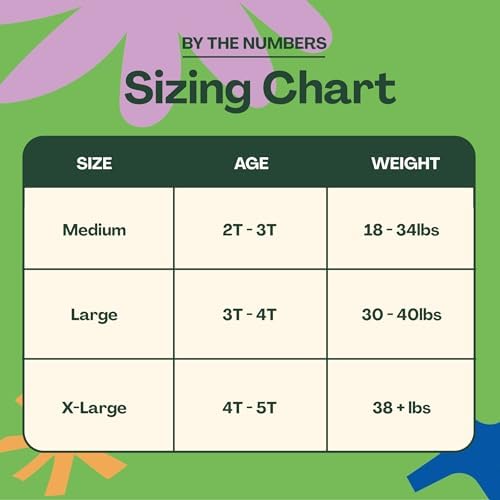 Hello Bello Premium Training Pants 3T-4T, All About Feelings Design, 22ct Jumbo Pack