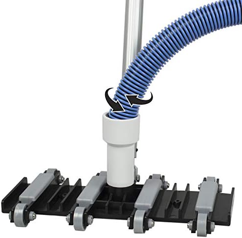 Poolmaster 33440 Heavy Duty In-Ground Pool Vacuum Hose With Swivel Cuff, 1-1/2-Inch by 40-Feet,Neutral