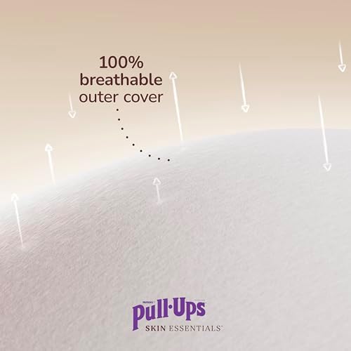 Pull-Ups Boys' Skin Essentials Potty Training Pants, Training Underwear, 3T-4T (32-40 lbs), 16 Ct