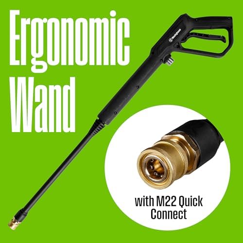 Westinghouse ePX3050 Electric Pressure Washer, 2100 Max PSI 1.76 Max GPM with Foam Cannon, for Cars/Fences/Driveways/Home/Patios