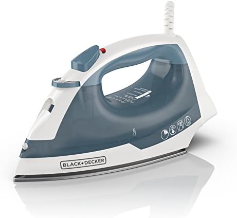 BLACK+DECKER 4-Slice Toaster Oven with Easy Steam Compact Iron, Nonstick Plate, SmartSteam, Anti-Drip