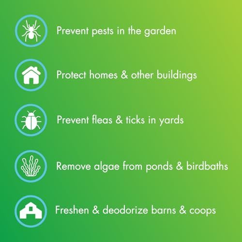 Insect Deterrent-20LB Bag| Monthly Insect Shield| Multi-Purpose Insect Control for Outdoors| Prevents Ants & Other Insects