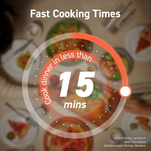 COSORI Air Fryer 9-in-1, Compact & Large 6-Qt, Fast Turbo Modes, 90–450°F Precise Heat for Even Results, Up to 95% Less Oil*, Roast, Bake, Dry, Reheat, Frozen, Broil, Proof, 120V, TurboBlaze, Ceramic