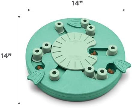 Outward Hound by Nina Ottosson Dog Worker Treat Puzzle Enrichment Toy, Level 3 Advanced, Green