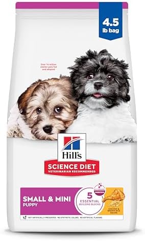 Hill's Science Diet Small & Mini Chicken Meal & Brown Rice Recipe Dry Dog Food 4.5 lbs.