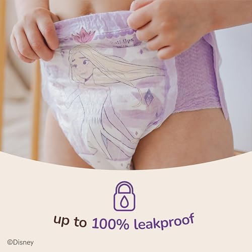 Pull-Ups Girls' Skin Essentials Potty Training Pants, Training Underwear, 3T-4T (32-40 lbs), 68 Ct