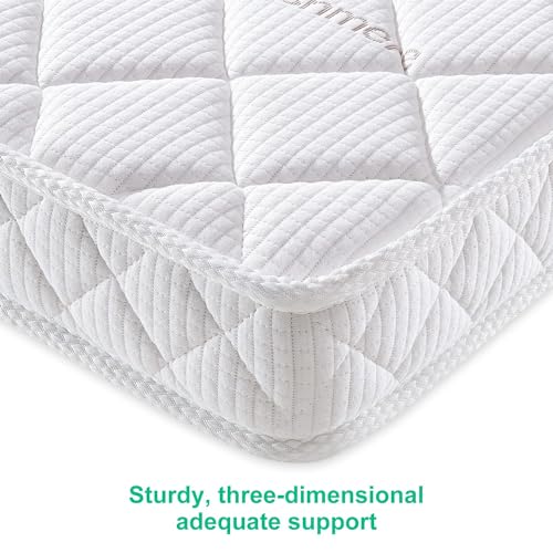 Premium Crib & Toddler Mattress,100% Knitted Fabric, Premium Fleece Surface-Hypoallergenic, 5" Thick Firm Soft Crib Mattress, Non-Toxic - Fits Standard Cribs & Toddler Beds