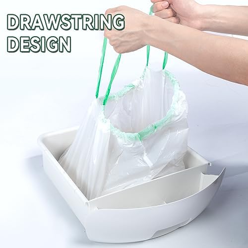 120 Count Cat Litter Box Liners for Automatic Cat Litter Box and Litter-Robot 4/3, Heavy-Duty, Extra Thick, Economy Bulk Pack