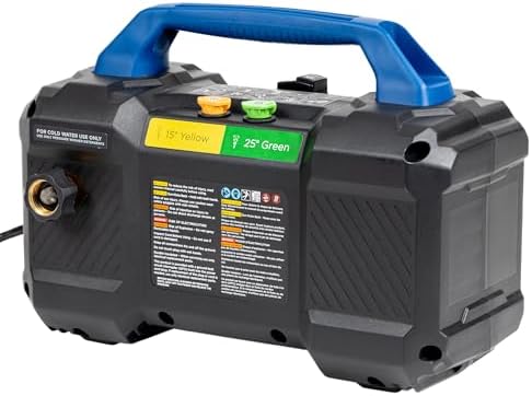Westinghouse ePX3100v Electric Pressure Washer, 2100 Max PSI 1.76 Max GPM, Built-in Carry Handle, Detachable Foam Cannon, Pro-Style Steel Wand, 3-Nozzle Set, for Cars/Fences/Driveways/Home/Patios