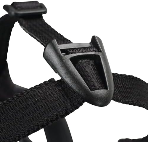 BASKERVILLE ULTRA MUZZLE - Patented Humane Design, Breathable, Dog can Pant and Drink, Adjustable, Padded, Training Muzzle for Medium-sized Dogs, Prevents Biting, Wildlife Scavenging (Size 4, Black)