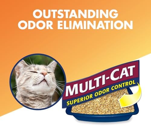 ARM & HAMMER Naturals Clumping Cat , Litter Odor Control, Multi Cat Litter, 18 lb. Bag