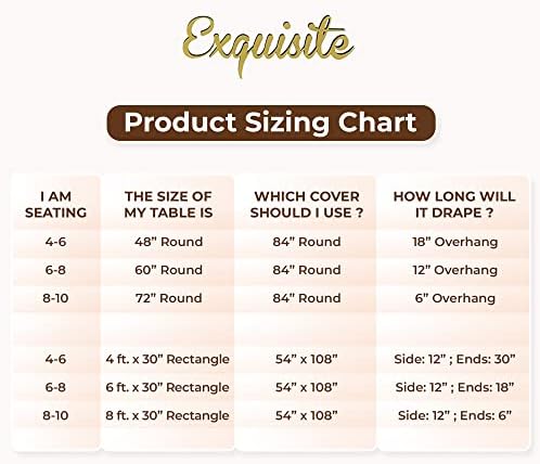 Exquisite 12-Pack Premium Plastic Tablecloth 54 Inch. x 108 Inch. Rectangle Table Cover-White
