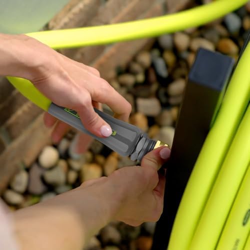 Flexzilla Garden Hose 5/8 in. x 50 ft., Lightweight All-Weather Water Hose, Durable and Flexible, Leak-Free Connections