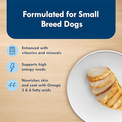 Blue Buffalo Delights Small Breed Natural Wet Dog Food, Rotisserie Chicken Flavor in Gravy, 3.5-oz Cups, 12 Count