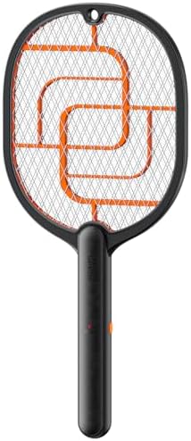 GAIATOP Electric Fly Swatter, 3800V Battery Powered Handheld Fly Zapper, 3-Layer Protection Grid Bug Zapper Racket for Home Bedroom Kitchen Office Backyard Patio Indoor Outdoor