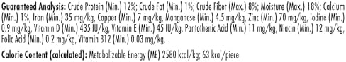 Milk-Bone Brushing Chews Daily Dental Dog Treats, Fresh Mint Flavor, Small/Medium, 25 Count