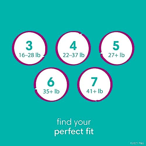 Pampers Diapers - Cruisers 360 - Size 6, 104 Count, Babyproof up to 100% Leakproof Pull-On Diaper