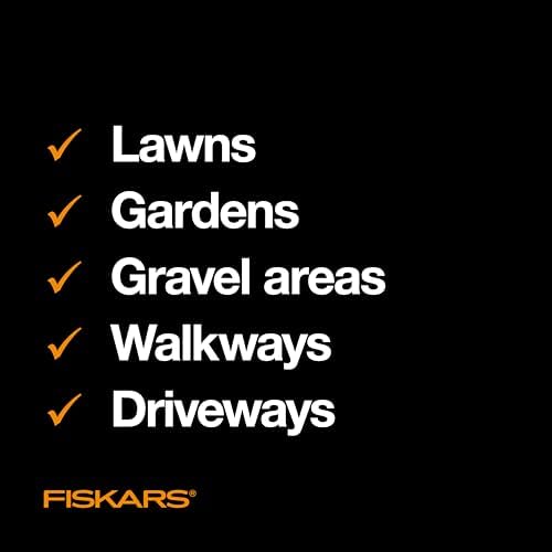 Fiskars 3-Claw Stand Up Weed Puller Tool, Gardening Weeder, Hand Weeding Tool with 39" Long Ergonomic Handle with Easy-Eject Mechanism