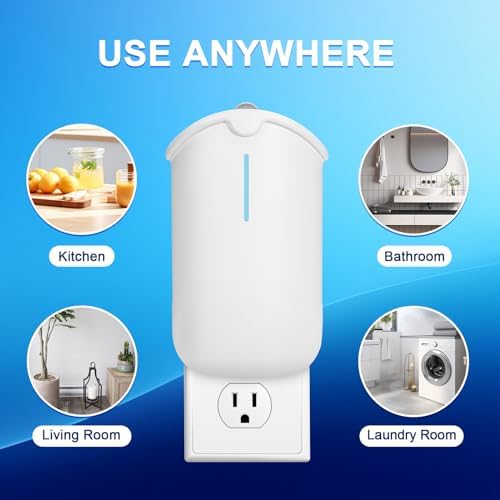 2 Flying Insect Traps & 2 Cartridges - Compatible with ZEVOM364A Refill - Plug in Fruit Fly Trap for Indoor - Bug Catcher for Gnats, House & Fruit Flies - Use in Any Room (2 Device & 2 Cartridges)