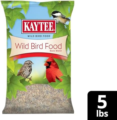 Kaytee Wild Bird Food Basic Seed Blend, 5 lb