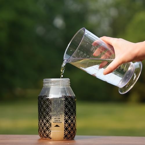 TERRO T380 Outdoor Reusable Fly Magnet Fly Trap - Poison Free Fly Killer and Trap with Bait