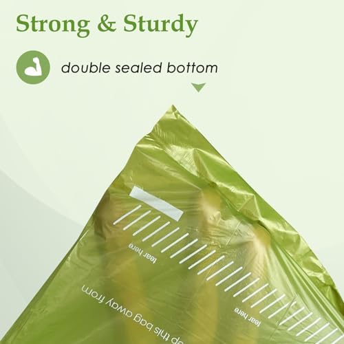 720 Count Unscented 13” x 9”Dog Poop Bags Rolls, Leakproof Strong & Sturdy Waste Bags for Doggie Cat Pet