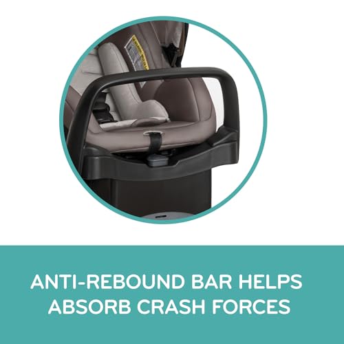 Evenflo Pivot Modular Travel System with LiteMax Infant Car Seat (Casual Gray)