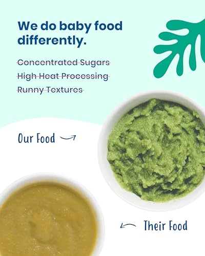 Amara Organic Baby Food - Stage 1 - Banana - Baby Cereal to Mix With Breastmilk, Water or Baby Formula - Shelf Stable Baby Food Pouches Made from Organic Fruit - 7 Pouches, 3.5oz Per Serving