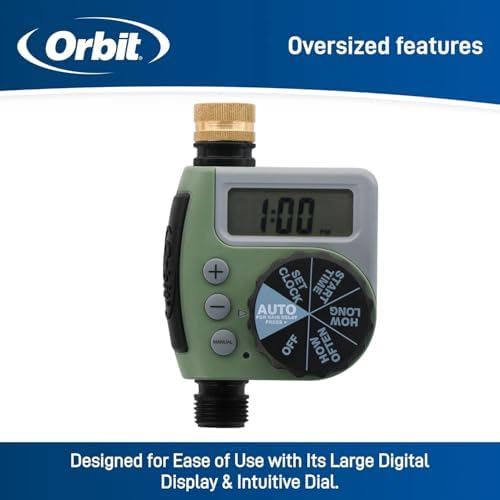 4-Pack Orbit 62056 One Outlet Single-Dial Hose Faucet Timer (Pack of 4)